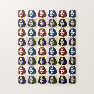Puzzle Pop Art Geronimo Chef légendaire indien
