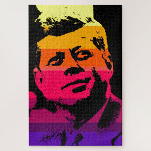Puzzle Pop Art Jack JFK John F. Kennedy
