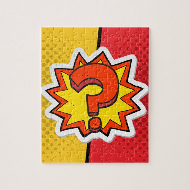 Puzzle Pop Art Le Fiançailles Question (Vertical)