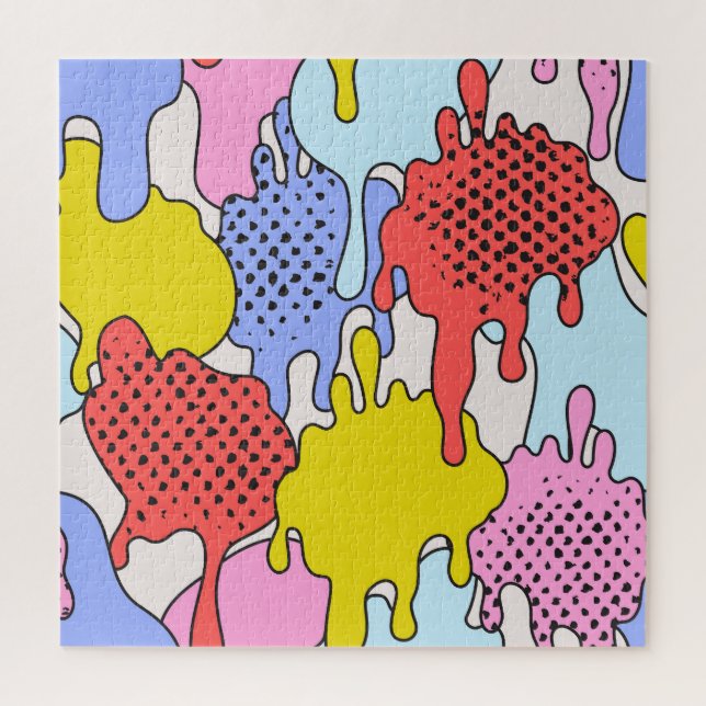 Puzzle Pop Art Splatz : Dessin comique (Vertical)