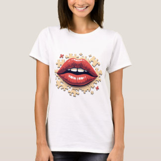 Puzzle Pop Lips T-Shirt