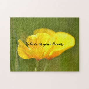 Puzzle Poppies orange