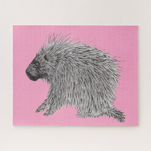 Puzzle Porcupine (Horizontal)