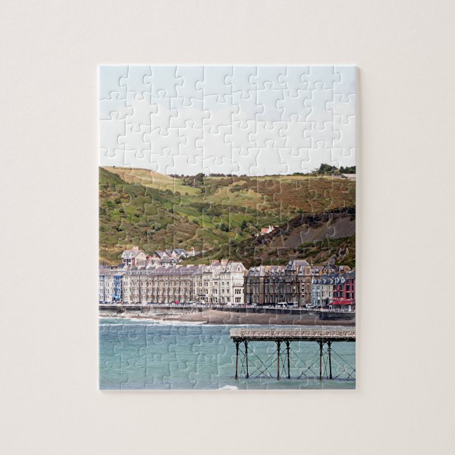 Puzzle Port d'Aberystwyth, Pays de Galles (Vertical)