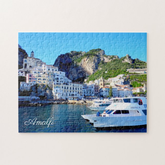 Puzzle Port d'Amalfi, Côte Italienne Paysage italien (Horizontal)