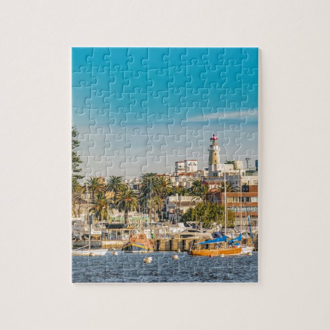 Puzzle Port de Punta del Este, Uruguay (Vertical)