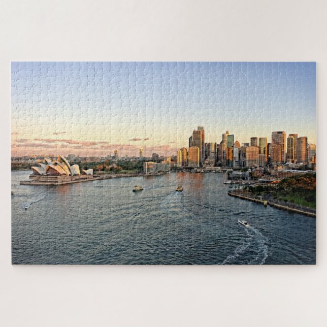 Puzzle Port de Sydney - Australie - 20x30 - 1014 PCs (Horizontal)