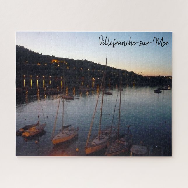 Puzzle port de villefranche (Horizontal)