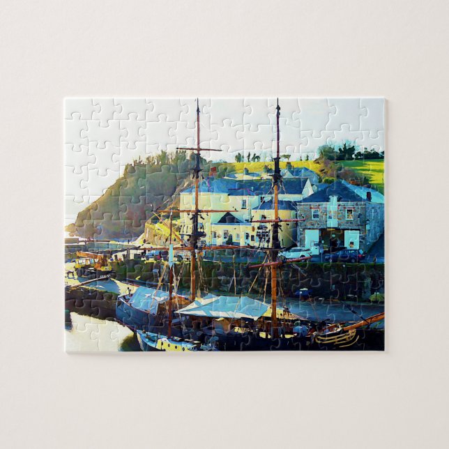 Puzzle Port les Cornouailles Angleterre de Charlestown (Horizontal)