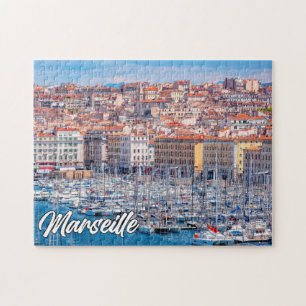 Puzzle Port Ville De Marseille, France