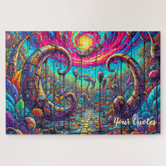 Puzzle Portail de Paysage de Rêve Surréaliste Fantaisie C