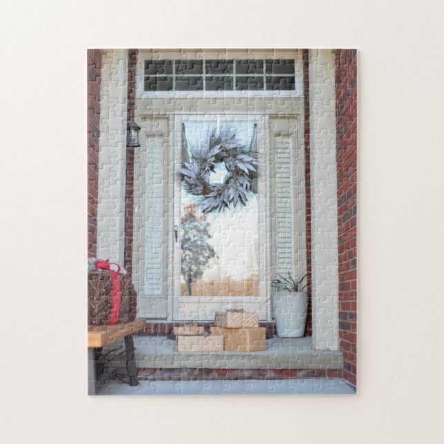 Puzzle Porte avant Noël (Vertical)