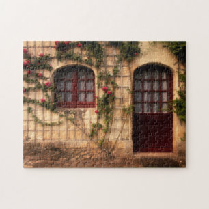 Puzzle Porte du cottage de rose