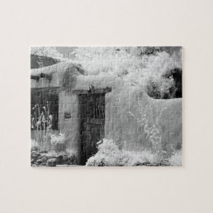 Puzzle Porte et entrée typique en adobe à Père Noël F