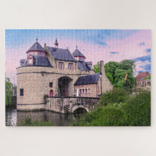 Puzzle Porte historique de la ville à Bruges