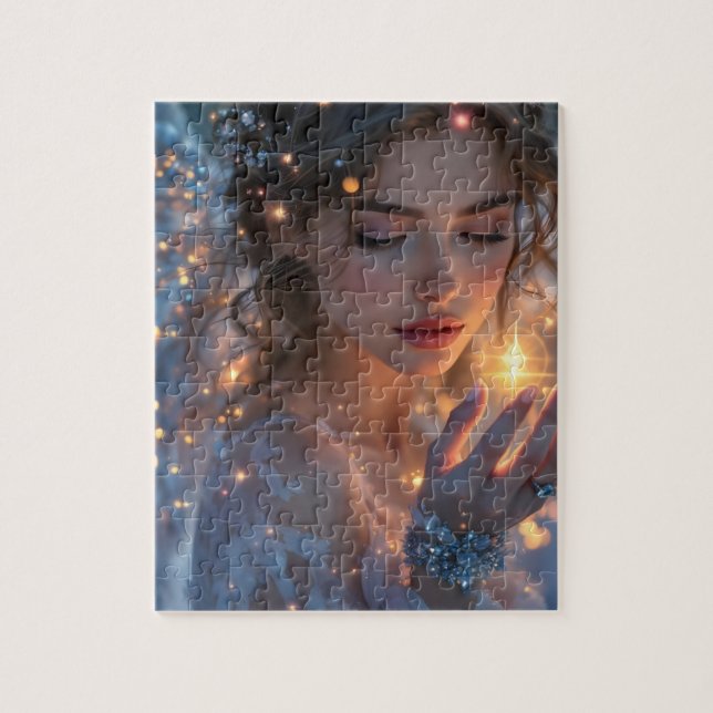 Puzzle Porte-lumière céleste - Angel tenant l'étoile de (Vertical)