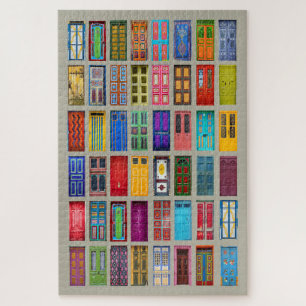PUZZLE PORTES DANS LE MONDE ENTIER