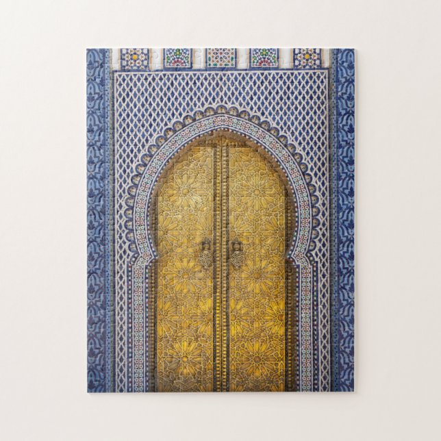 Puzzle Portes Ornées Du Palais Du Roi (Vertical)