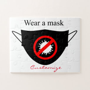 Puzzle Portez un tonnerre en masque