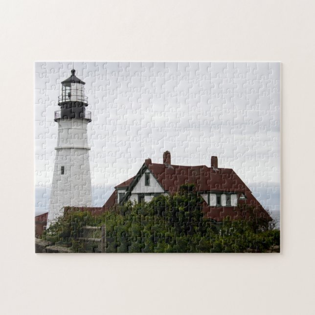 Puzzle Portland Head Lighthouse Maine Photographie (Horizontal)
