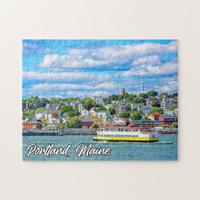 Puzzle Portland, Maine, États-Unis (Horizontal)