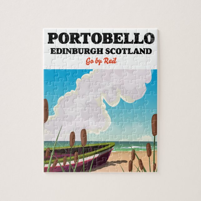 Puzzle Portobello Beach Édimbourg (Vertical)