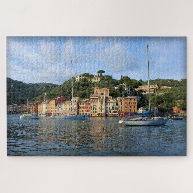 Puzzle Portofino, Italie - 20 x 30 pouces (Horizontal)