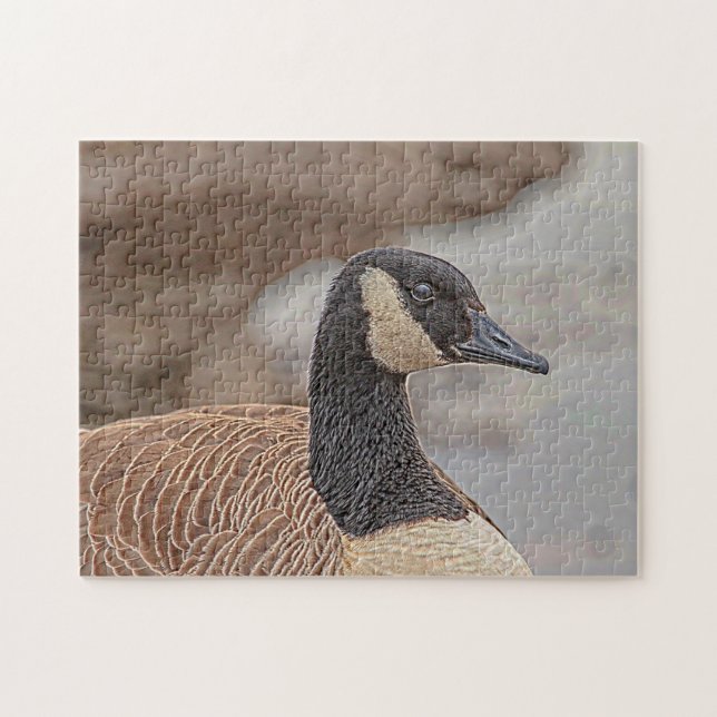 Puzzle Portrait canadien de l'oie (Horizontal)