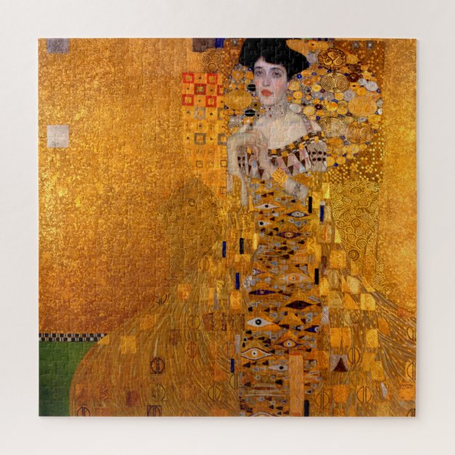 Puzzle Portrait d'Adele Bloch-Bauer I par Klimt (Vertical)