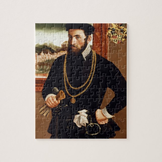Puzzle Portrait d'Anton Rummel von Liechtenan (Vertical)