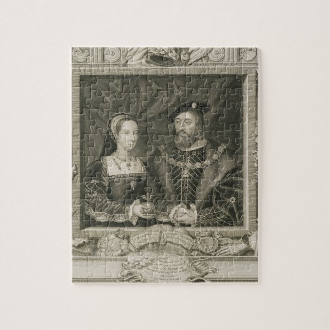 Puzzle Portrait de 1496-1533) reines de Mary (de la (Vertical)