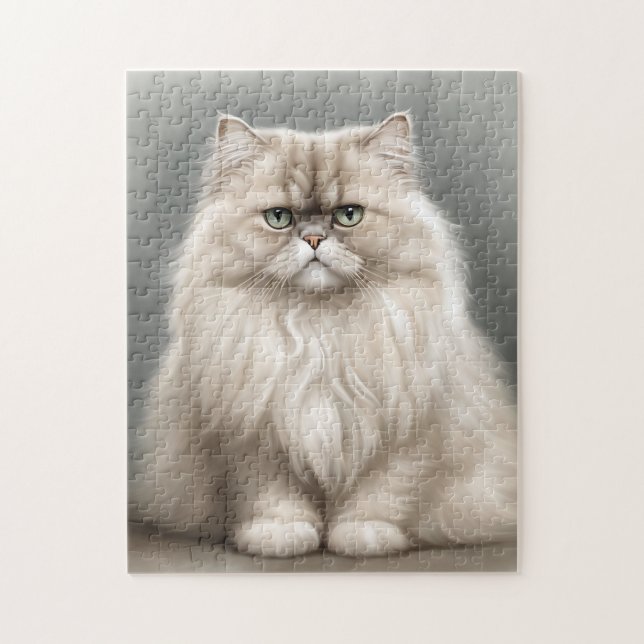 Puzzle Portrait de beauté du chat perse (Vertical)
