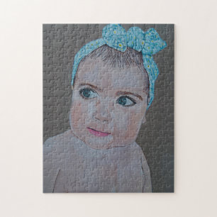 Puzzle Portrait de bébé peint par Alfred Fox