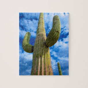 Puzzle Portrait de cactus Saguaro, Arizona