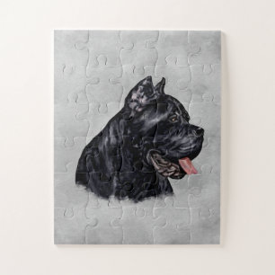 Puzzle Portrait de Cane Corso