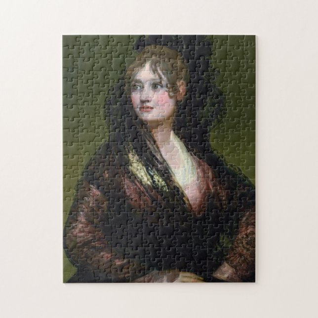 Puzzle Portrait de dame Isabel de Cabos Porsel   De Goya (Vertical)