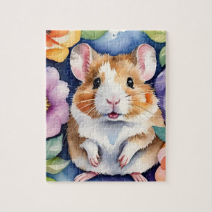 Puzzle Portrait de Famille de Hamster