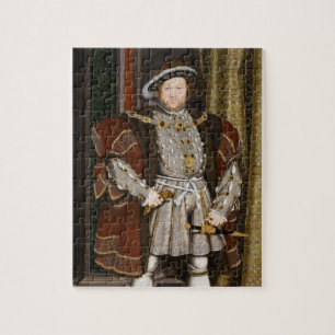 Puzzle Portrait de Henri VIII par Hans Holbein le Jeune