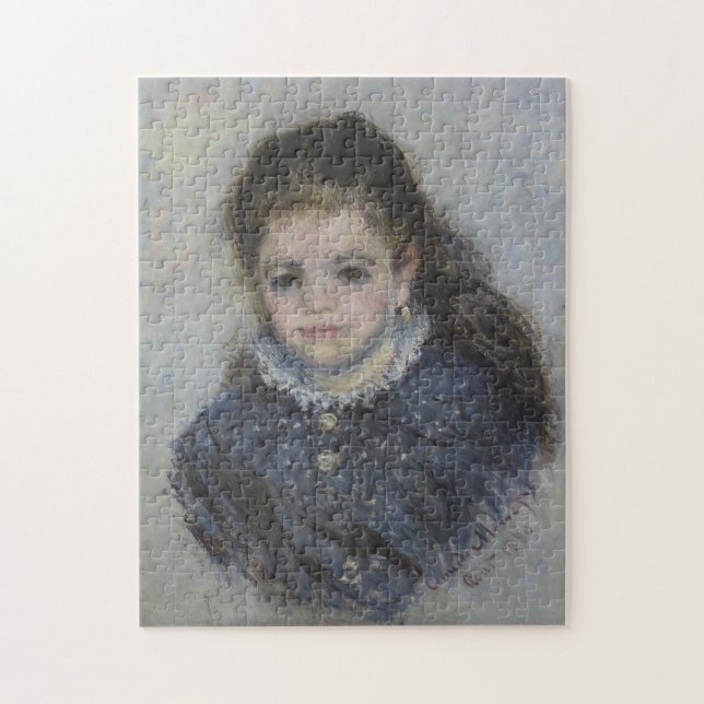 Puzzle Portrait de Jeanne Serveau Monet Art (Vertical)