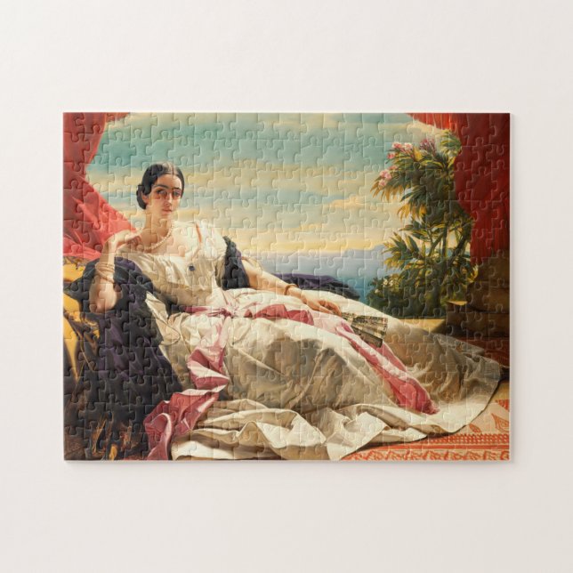Puzzle Portrait de Leonilla Fine Art peinture à l'huile P (Horizontal)