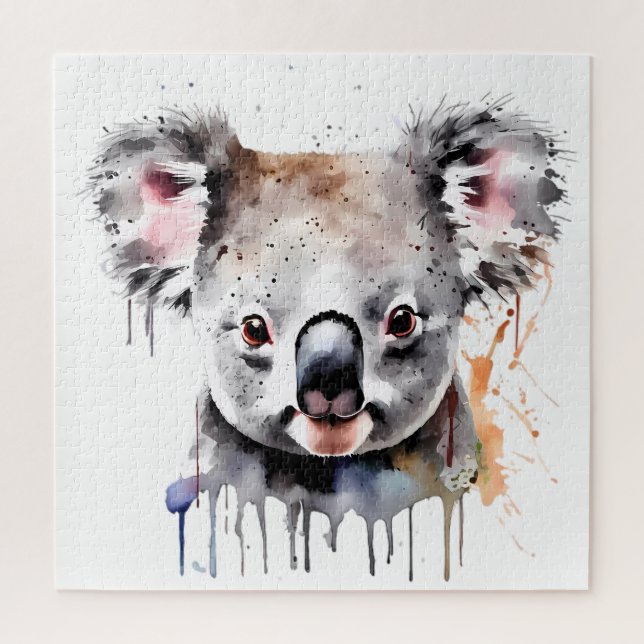 Puzzle Portrait de l'ours Koala (Vertical)