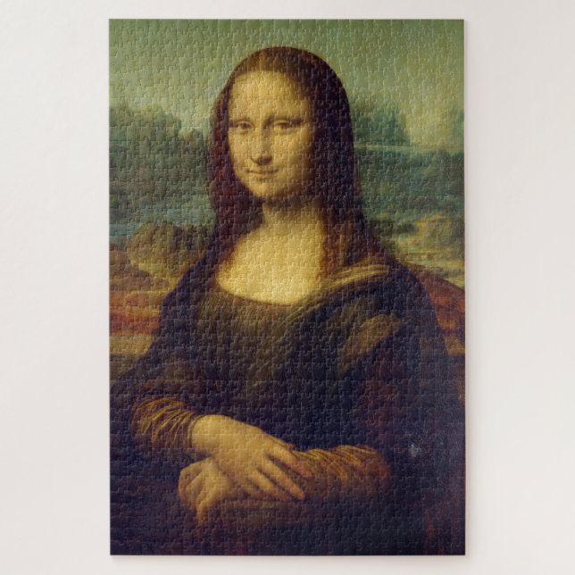 Puzzle Portrait de Mona Lisa del Gioc de Léonard de Vinci (Vertical)