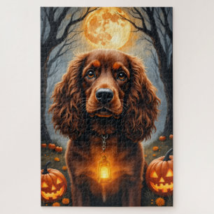 Puzzle Portrait de Springer Spaniel pour la récolte de la