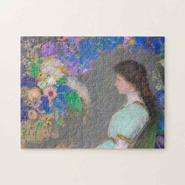Puzzle Portrait de Violette Heymann, Redon (Horizontal)