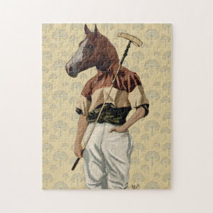Puzzle Portrait du cheval Polo