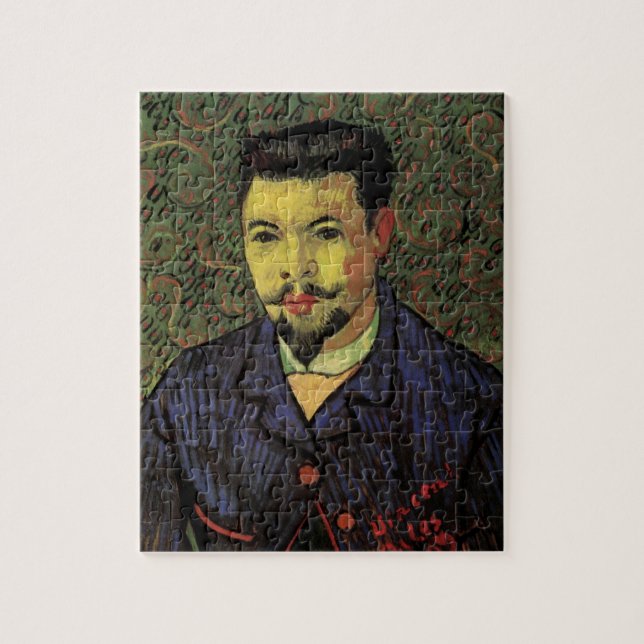 Puzzle Portrait du Docteur Felix Rey par Vincent van Gogh (Vertical)