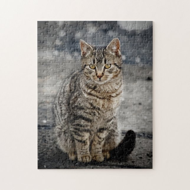 Puzzle Portrait d'un chat (Vertical)