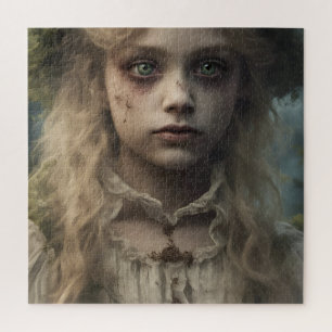 Puzzle Portrait d'un enfant victorien déplaisant mort-viv