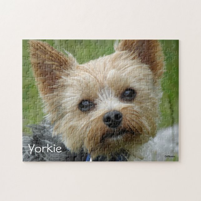 Puzzle Portrait d'un Yorkshire Terrier (Horizontal)
