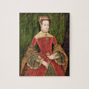 Puzzle Portrait d'une femme, âgé 16, précédemment